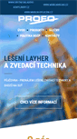 Mobile Screenshot of lesenilayher.cz